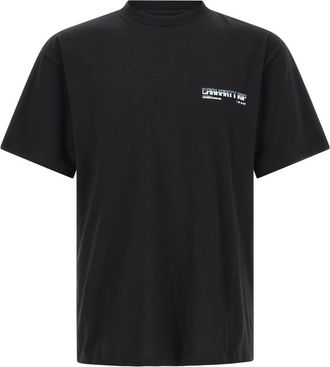 Carhartt Work in Progress Black Printed T-shirt