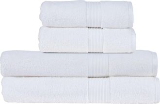 Christy Supreme Hygro Luxury 100% Supima Cotton 4 Piece Bath Sheet Set in White at Nordstrom