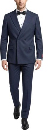 HUGO BOSS Kostuums, Heren, Blauw, 2Xl, Hugo - Kostuums