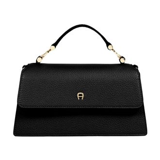 Aigner Tassen, Dames, Zwart, ONE Size, Leer, Zita Sling Bag