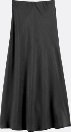 La Redoute Collections Lange wijde rok van viscose en linnen