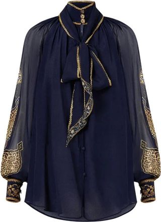 Camilla Donna, Camicette, Blu, S, new