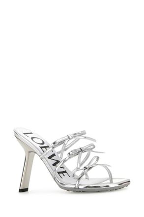 Loewe Lpet465x02 Silver Sandali Sandal