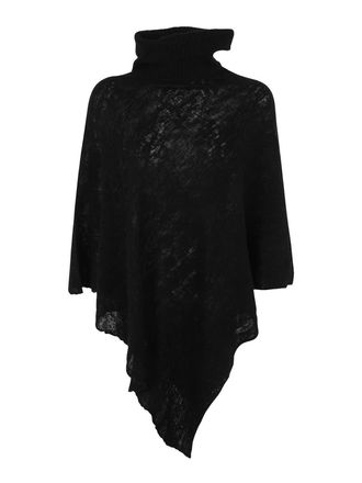 Mirror in the Sky Polo neck poncho