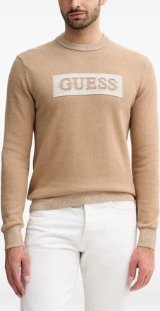 Guess Co Maglione con logo - Toni neutri