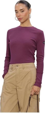 ALIX The Label Alix The Label, Tops, Dames, Paars, XS, Rib Longsleeve Top