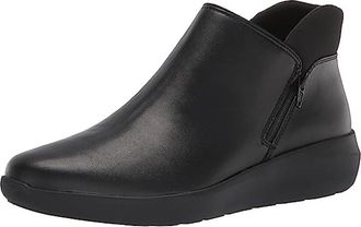 Clarks Womens Kayleigh Mid Ankle Boot, Black, 6