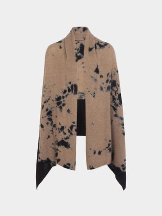 Suzusan Womens Shibori Cashmere Shawl (78.5in/2m)