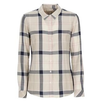 Barbour Shirts, female, Beige, Size: L Barbour Shirts Beige