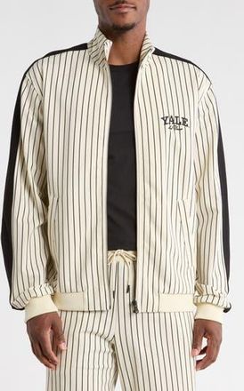 Les Deux Yale Track Jacket in Ivory/Black at Nordstrom Rack, Size X-Large