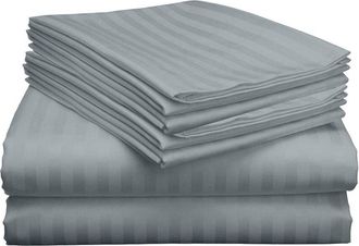 Luxury Home Dobby Stripe Sheet Set