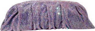 Benedetta Bruzziches Venus Couch&eacute;e Bag - Dames - Clutches - Paars - ONE Size - Satijn - Tassen