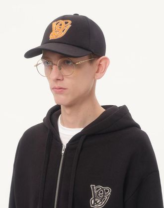 Valentino Garavani Baseball Cap Valentino Garavani In Cotone Con Ricamo Uomo NERO 57