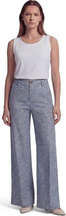 Lords of Harlech Paisley Pile Womens Wide-leg Pant in Paisley Pile Natural at Nordstrom, Size 12