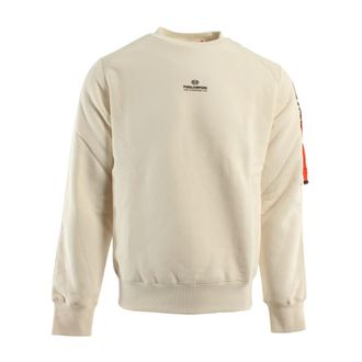 Parajumpers Heren, Sweatshirts & Hoodies, Beige, Maat: M Katoen