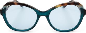 Silvian Heach Armor Sun 20103 Womens Sunglasses Blue Size 52