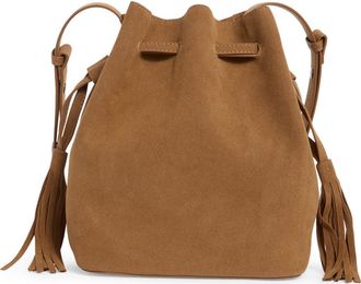 BCBGeneration Tassel Bucket Bag in Caramel at Nordstrom Rack