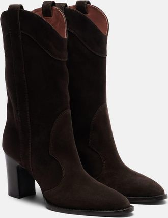 PARIS TEXAS Belle suede ankle boots