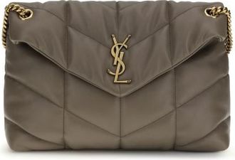 Saint Laurent Loulou Medium Leather Shoulder Bag