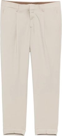 BRIGLIA 1949 pleated trousers - Beige