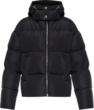 Versace Donzen Jas - Dames - Gewatteerde jassen - Zwart - L - Jassen