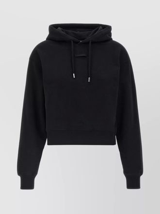 Jacquemus drawstring hood gros-grain hoodie