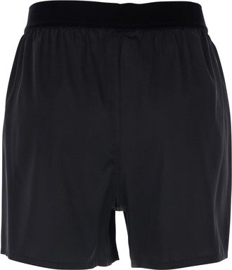 Tom Ford Womens Shorts Black Stretch Silk