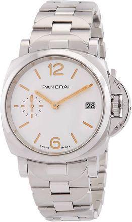 Officine Panerai Luminor Due Automatic White Dial Mens Watch PAM01508