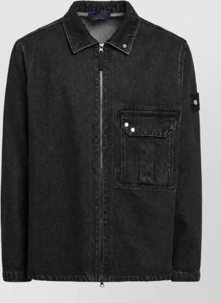 Stone Island denim shirt jacket