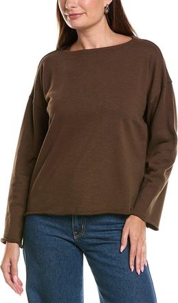 Eileen Fisher Eileen Fisher Bateau Neck Boxy Top