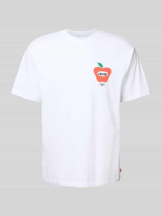 Levi's T-Shirt mit Motiv- und Label-Print in Weiss, Gr&ouml;&szlig;e XL