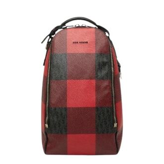 Dior Pre-owned Homme PVC Schoudertas - Heren - Pre-owned - Rood - Maat: ONE Size Leer