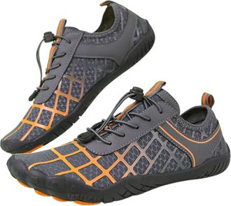 Generic Womens Barefoot Water Sports Shoes for Outdoor Hiking Swimming Beach Walking Yoga and Kayaking Activities with Lightweight Flexible Sole Black Trainer