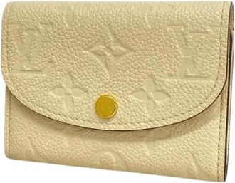 Louis Vuitton Pre-owned Wallets, female, Beige, Size: ONE SIZE Pre-owned Card Case