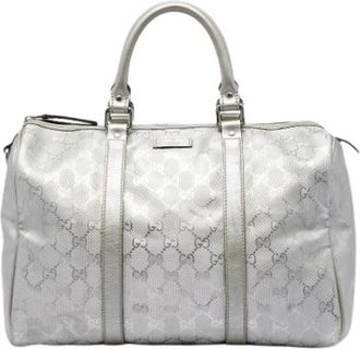 Gucci Pre-owned Boston Bag - - Pre-owned - Donna - Grigio - ONE SIZE
