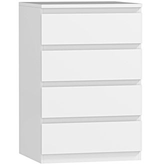 HOMCOM C&oacute;moda 45x40x68 cm blanco