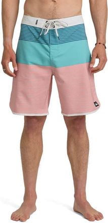 Quiksilver Surfsilk Tijuana Board Shorts in Aqua at Nordstrom, Size 40