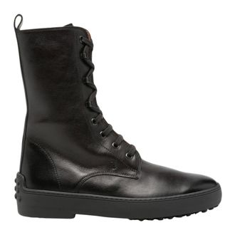 Tod's Botas planas - Shoes - Mujer - Negro - 38 1/2 EU