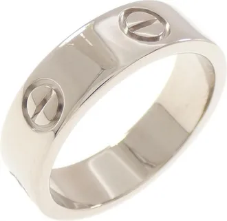 Cartier White Gold (18K) Band Ring (Pre-Owned)