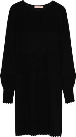 Twin-Set Abito in maglia - Nero