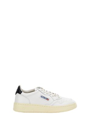 Autry White Medalist Low Leather Sneakers