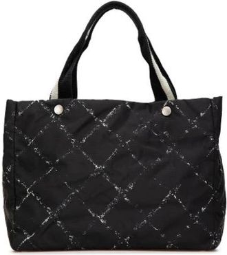 Chanel Pre-owned Tote Bags, female, Black, Size: ONE SIZE Pre-owned Vintage Tote Bag