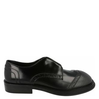 Ferragamo Ferragamo Mens Festo Wing-Tip Leather Oxfords