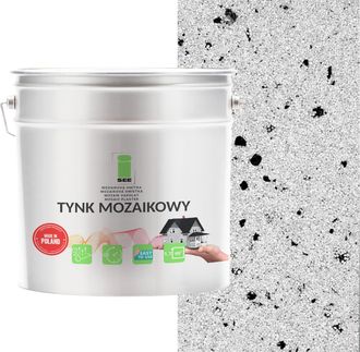 OEM Yeso De Mosaico Con Resina Blanca De Mica Clase 1 Mosaico 7kg Resistente A Las Heladas