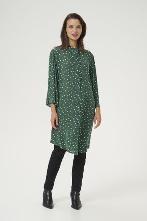 Kaffe Jurk Loose fit green