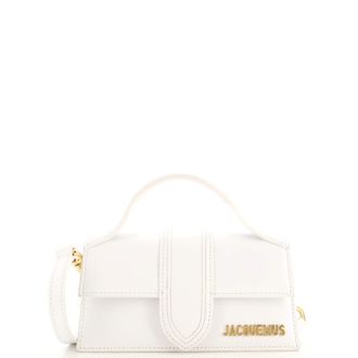 Jacquemus Le Bambino Top Handle Flap Bag Leather