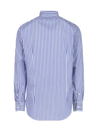 Laboratorio del Carmine Mens Shirts Blue Cotton