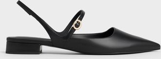 Charles & Keith Roxane Slingback Mary Jane Flats
