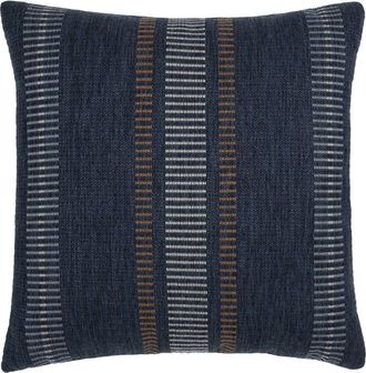 Elaine Smith Journey Indoor & Outdoor Woven Accent Pillow in Indigo at Nordstrom, Size 20X20