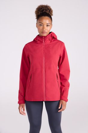 Mountain Warehouse Dames/Dames Vancouver II Waterdichte Jas (Rood)